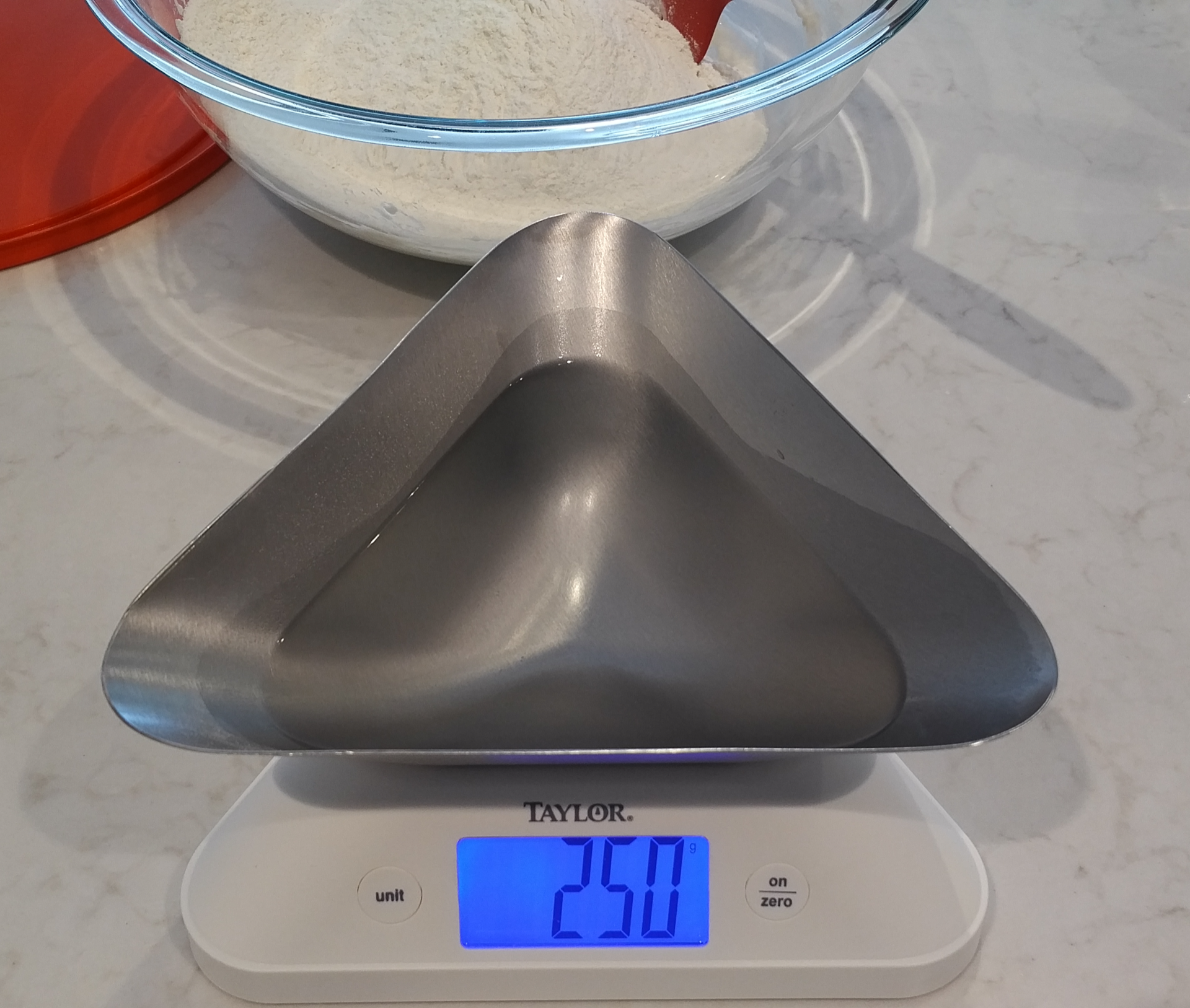 250g of water
