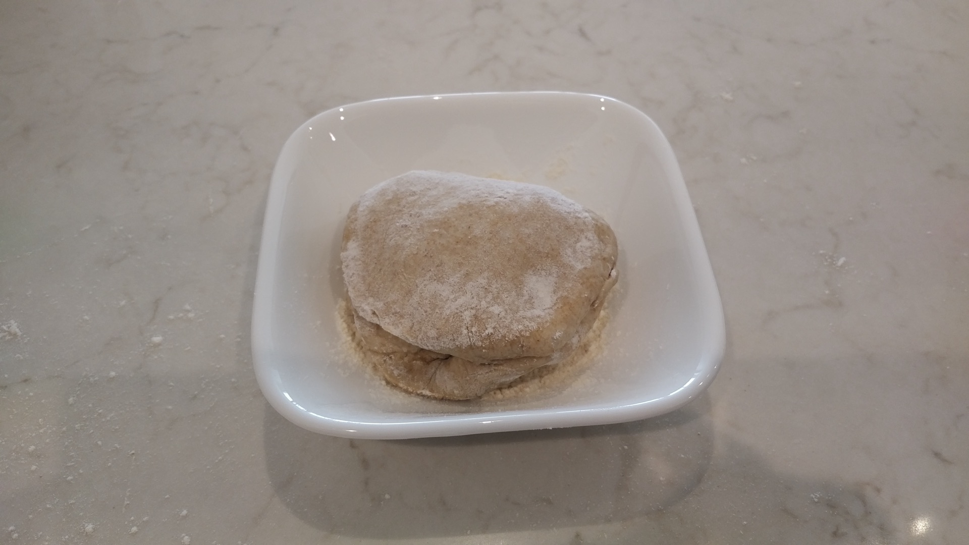 Floured ball