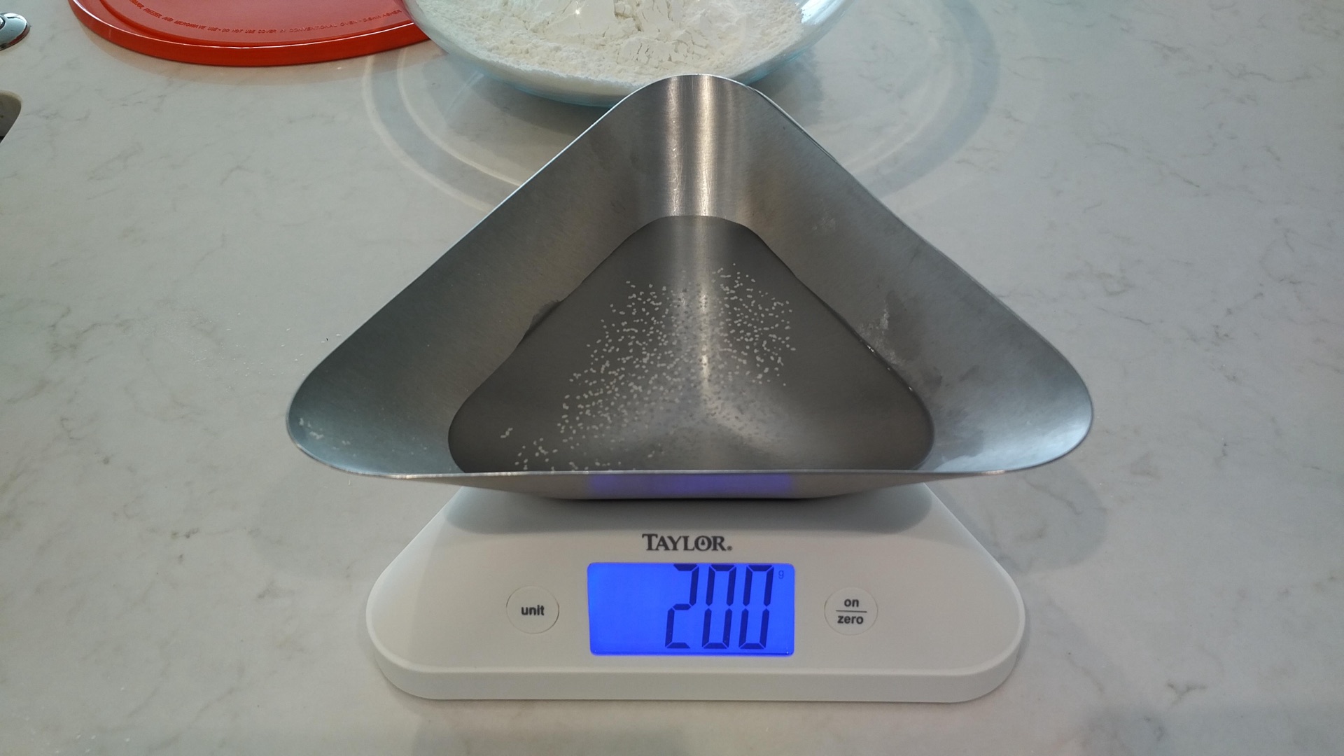 pinch of yeast