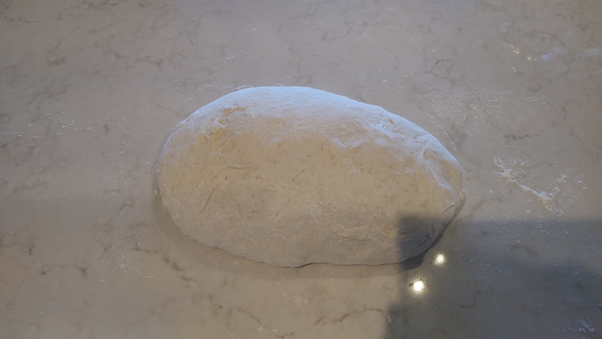 Folded dough