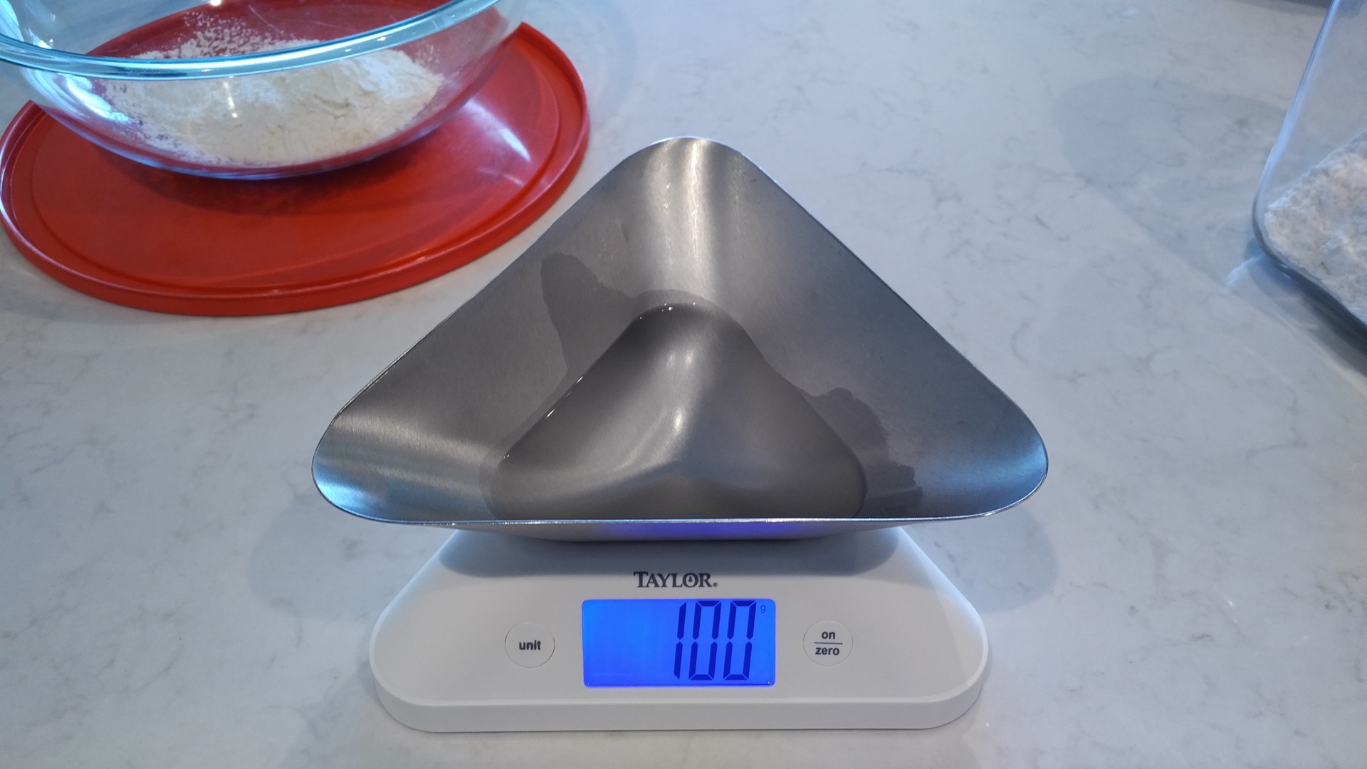 100g water