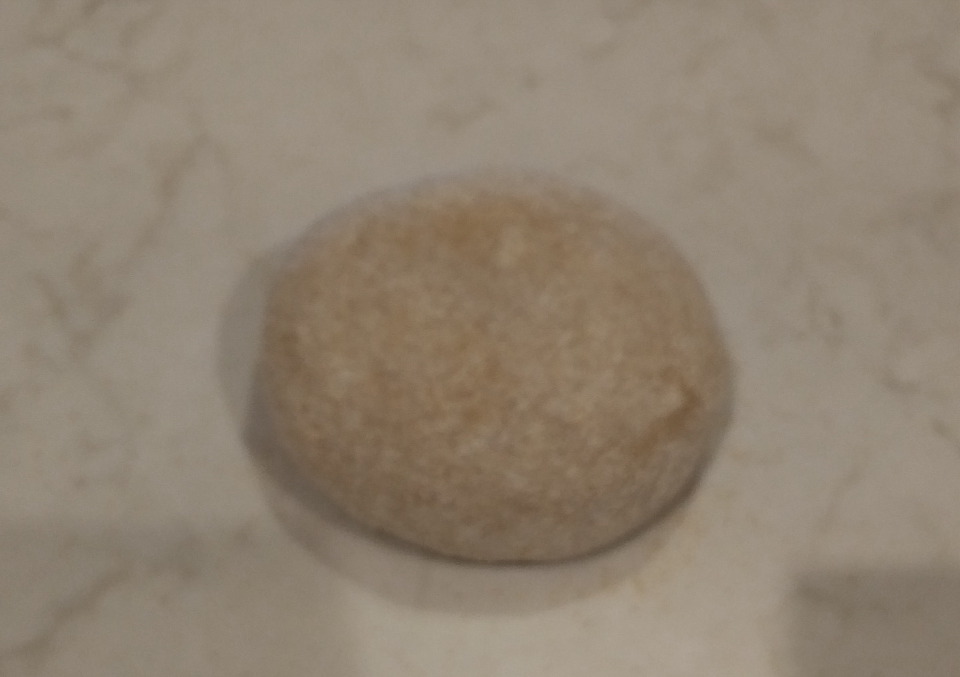 Second dough ball floured
