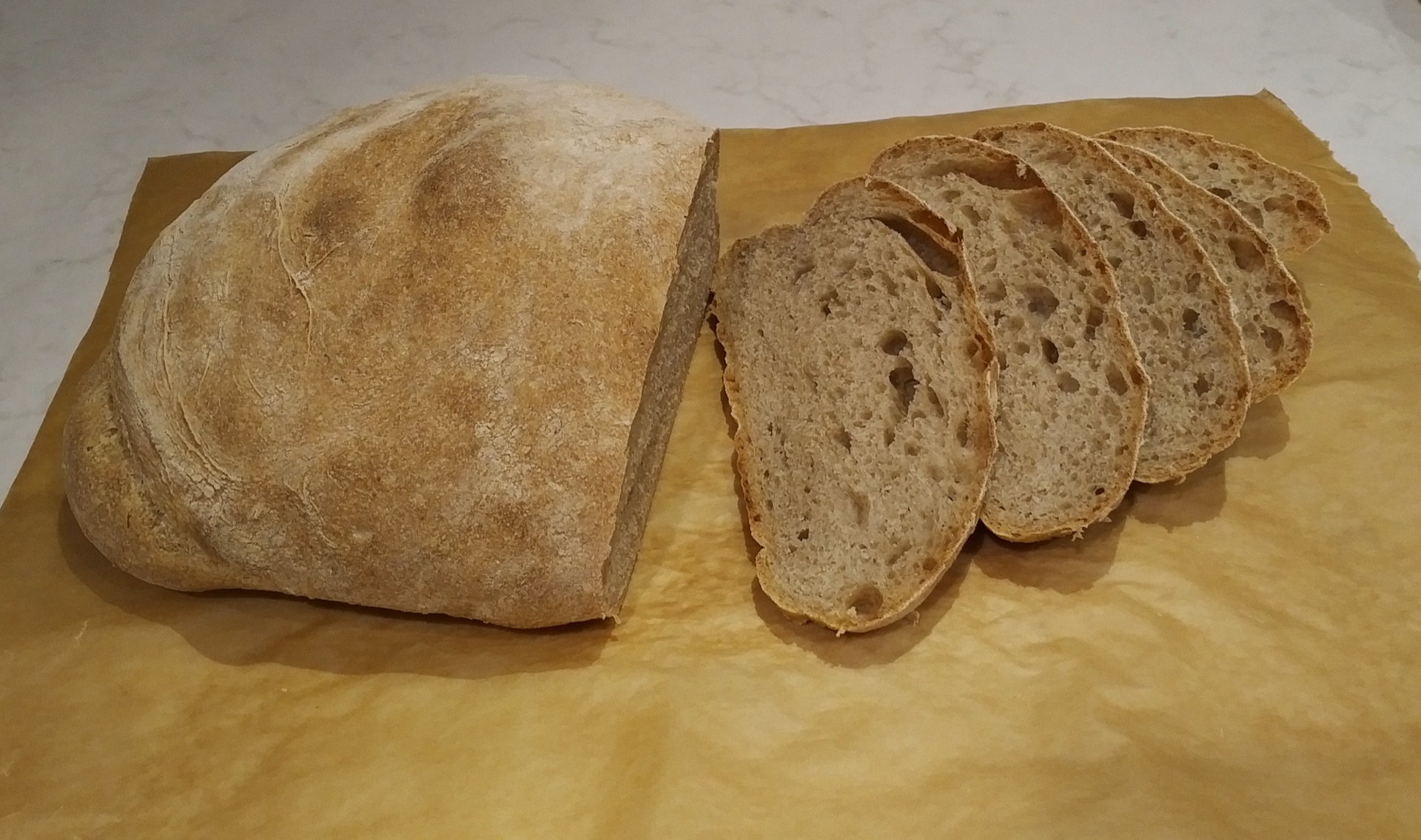 Starter + Flour + Water = Bread