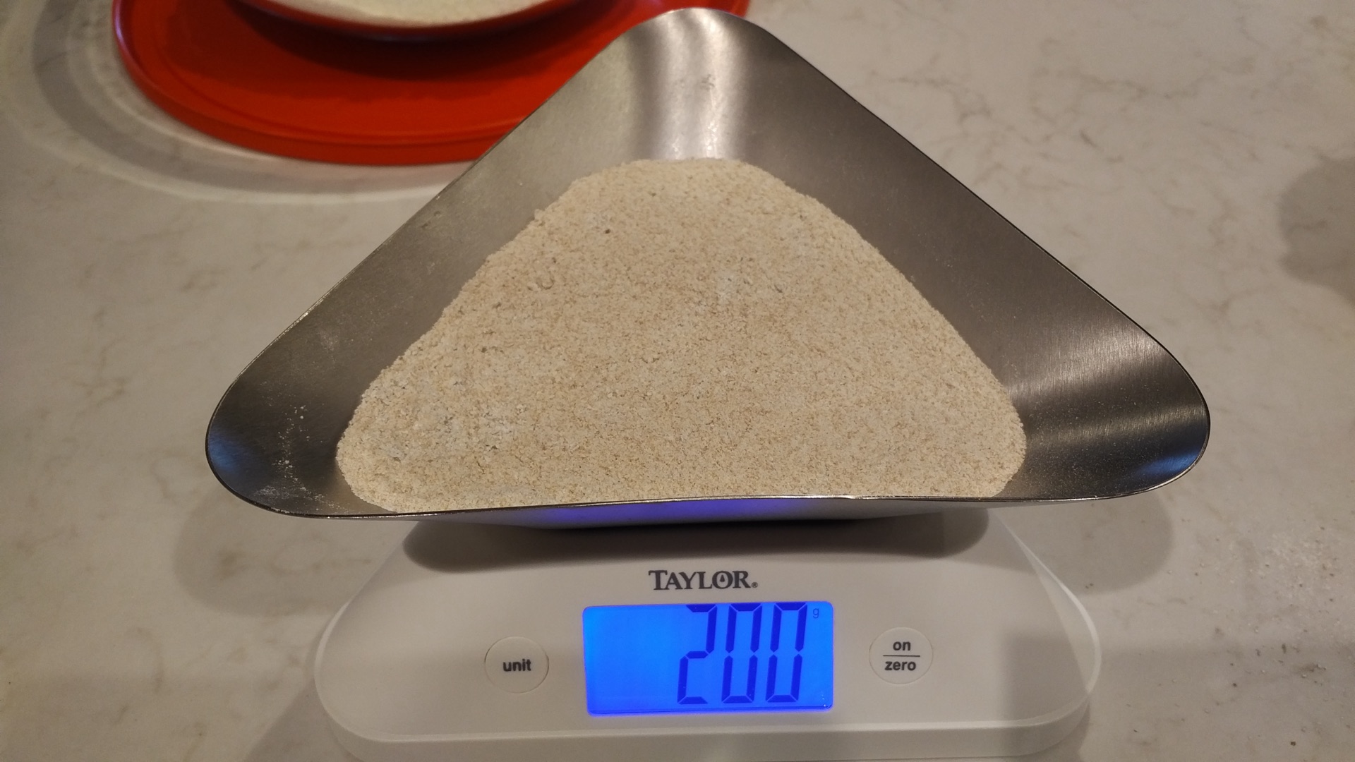 200g sprouted whole wheat flour