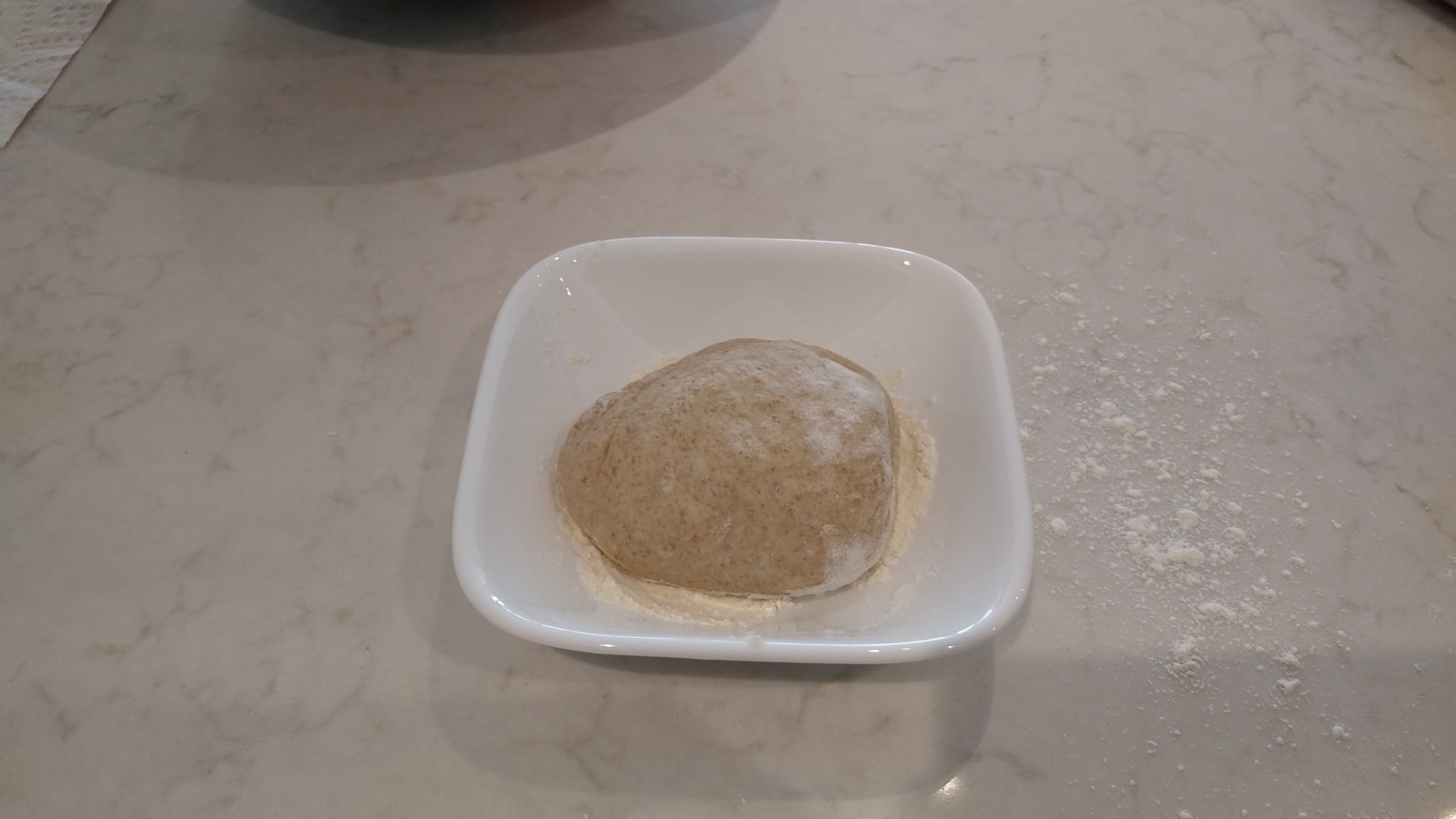 Floured ball