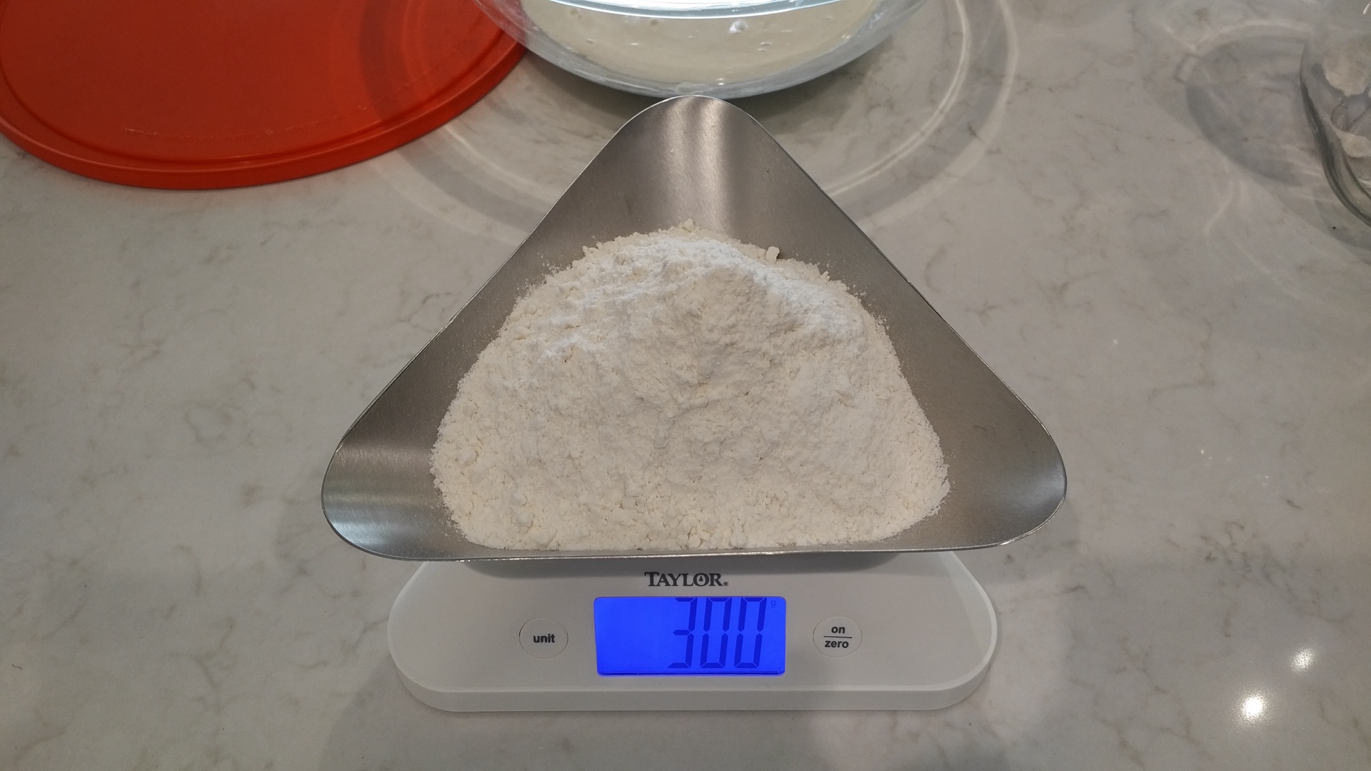 300g flour