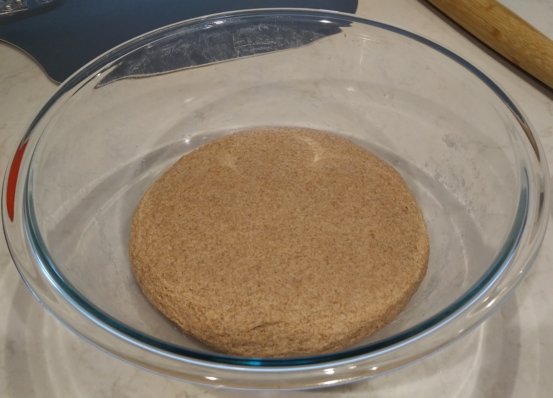 Risen dough