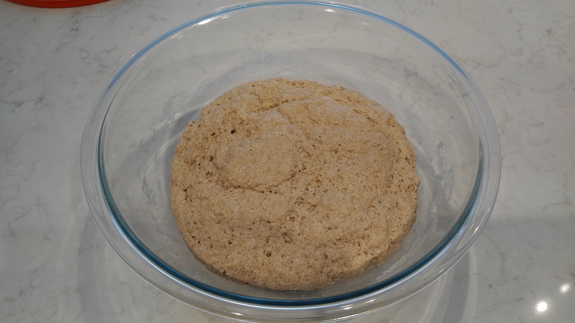 Risen dough