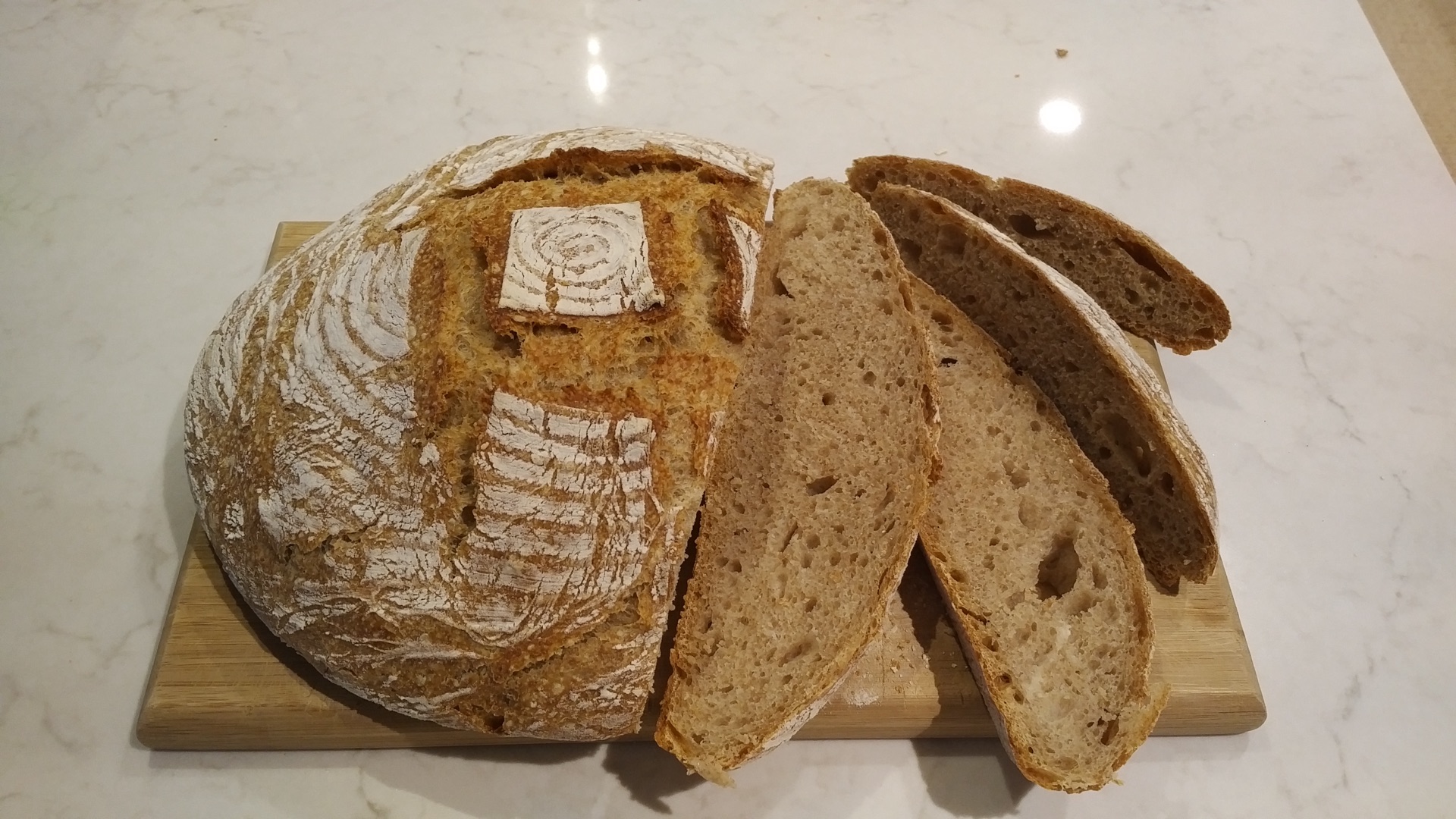 Sliced boule