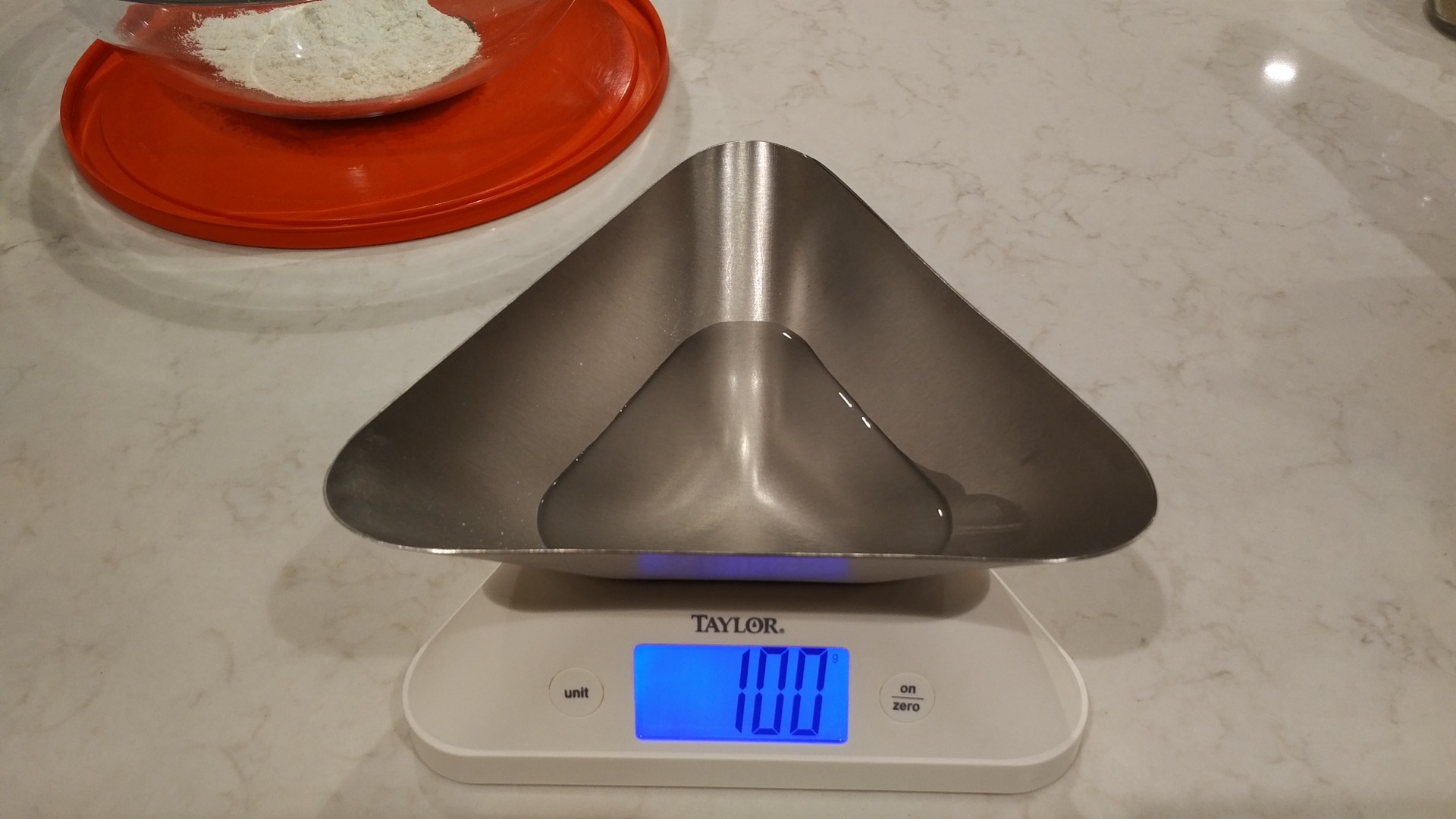 100g water