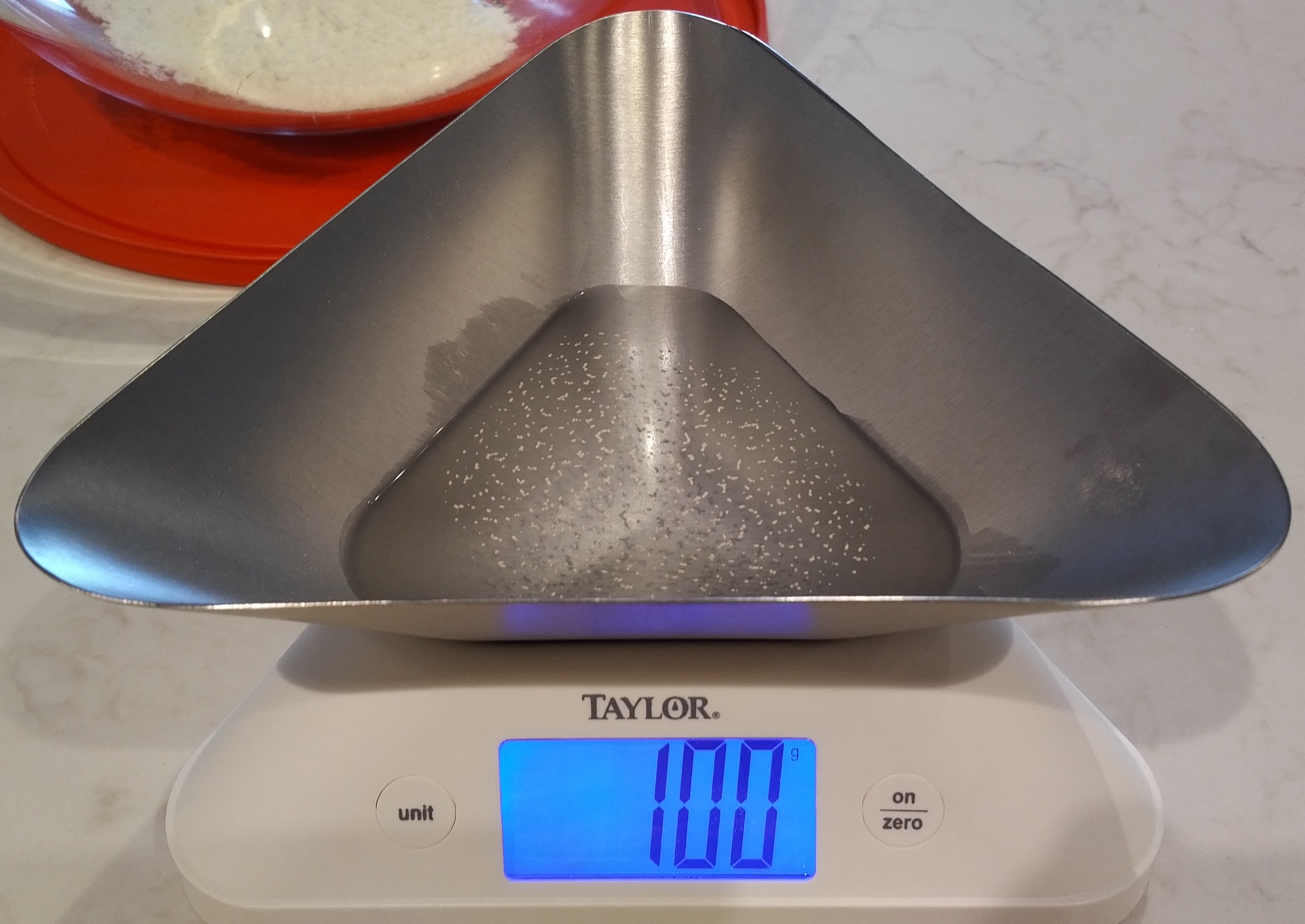Tiny bit of yeast