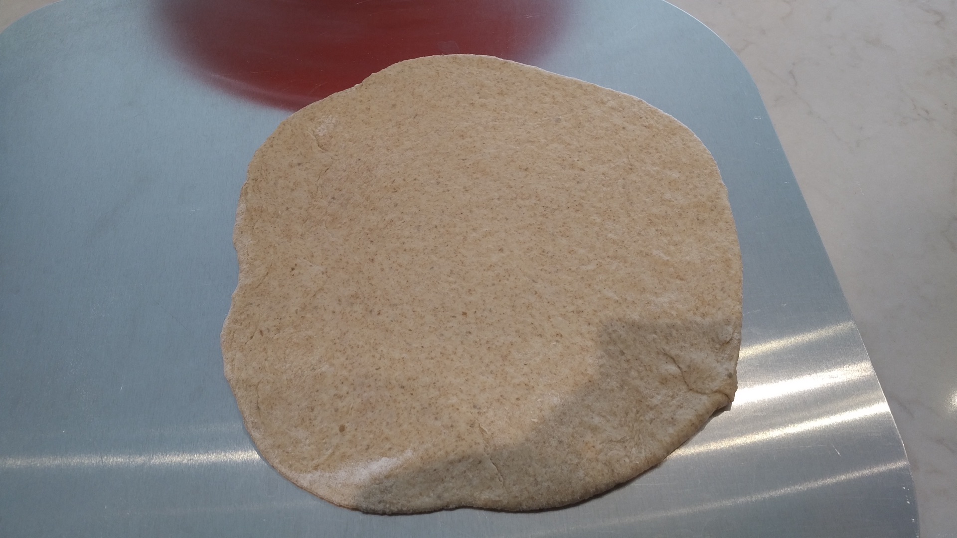 Loaf on peel